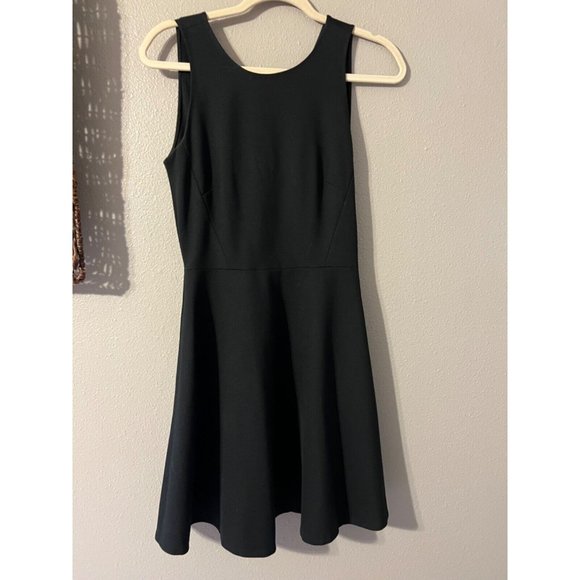 Kate Spade Dress 4 Black A Line Bow Back Stretch Pockets Career Church $289 - Picture 10 of 12